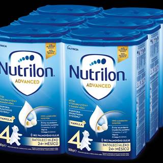 Nutrilon 4 Vanilla batoľacie mlieko 6x 800g,  24+