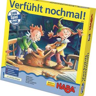 HABA  Senzorická hra pre deti Pexeso vo vrecúšku Obrázky značky HABA