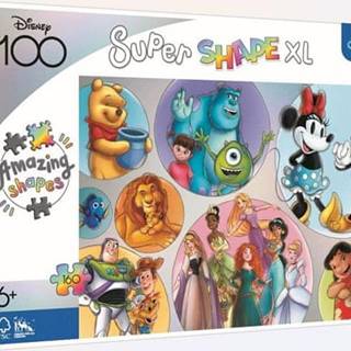 Puzzle Super Shape XL Disneyho barevný svět - 160 dílků