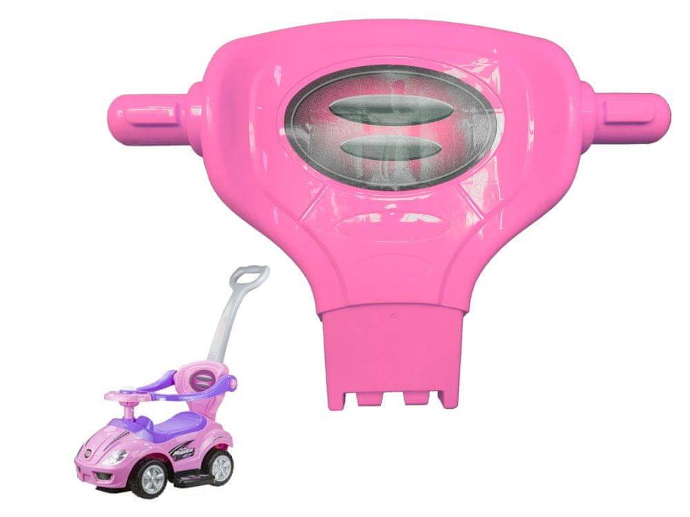 Lean-toys  Opierka chrbta pre Megacar Coupe ride-on pink značky Lean-toys