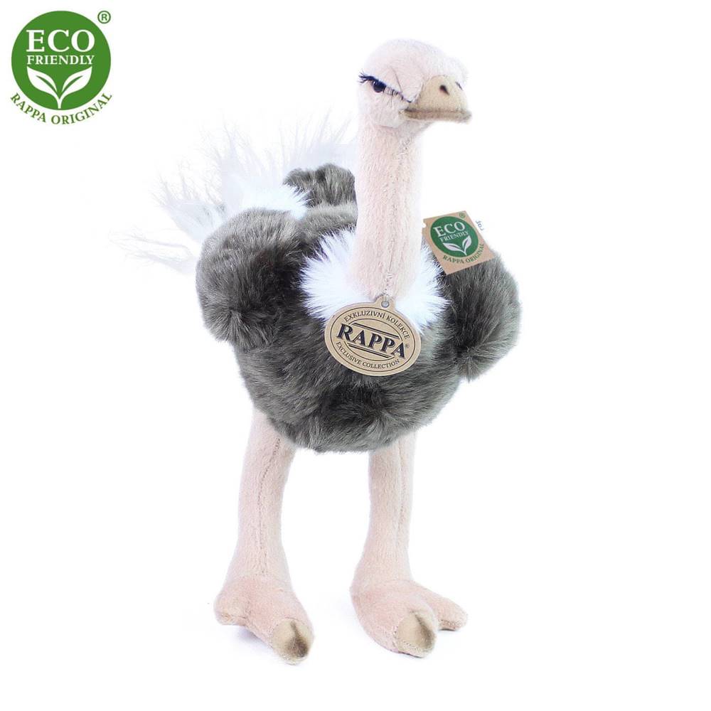  Plyšový pštros emu 32 cm ECO-FRIENDLY