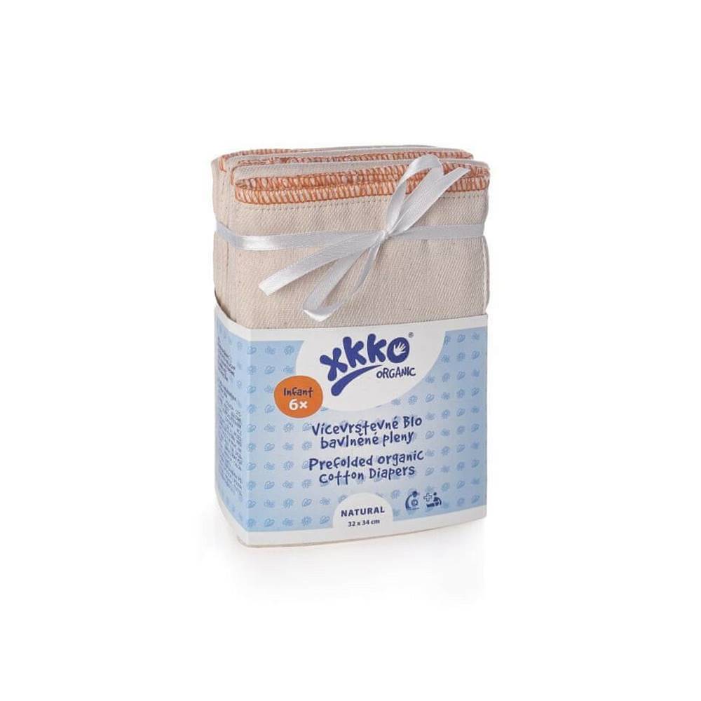 XKKO  Organic Viacvrstvové plienky (4/8/4) NATURAL - Infant značky XKKO