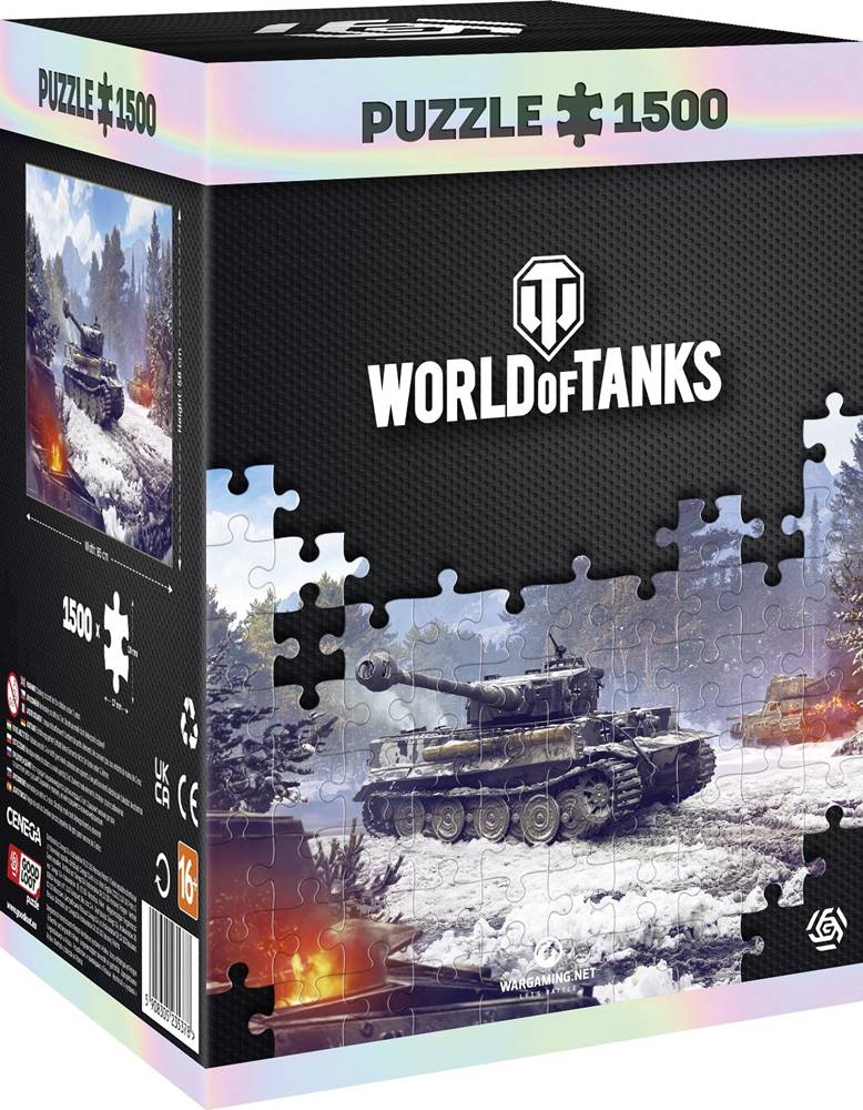 Good Loot  Puzzle World of Tanks: Winter Tiger 1500 dielikov značky Good Loot