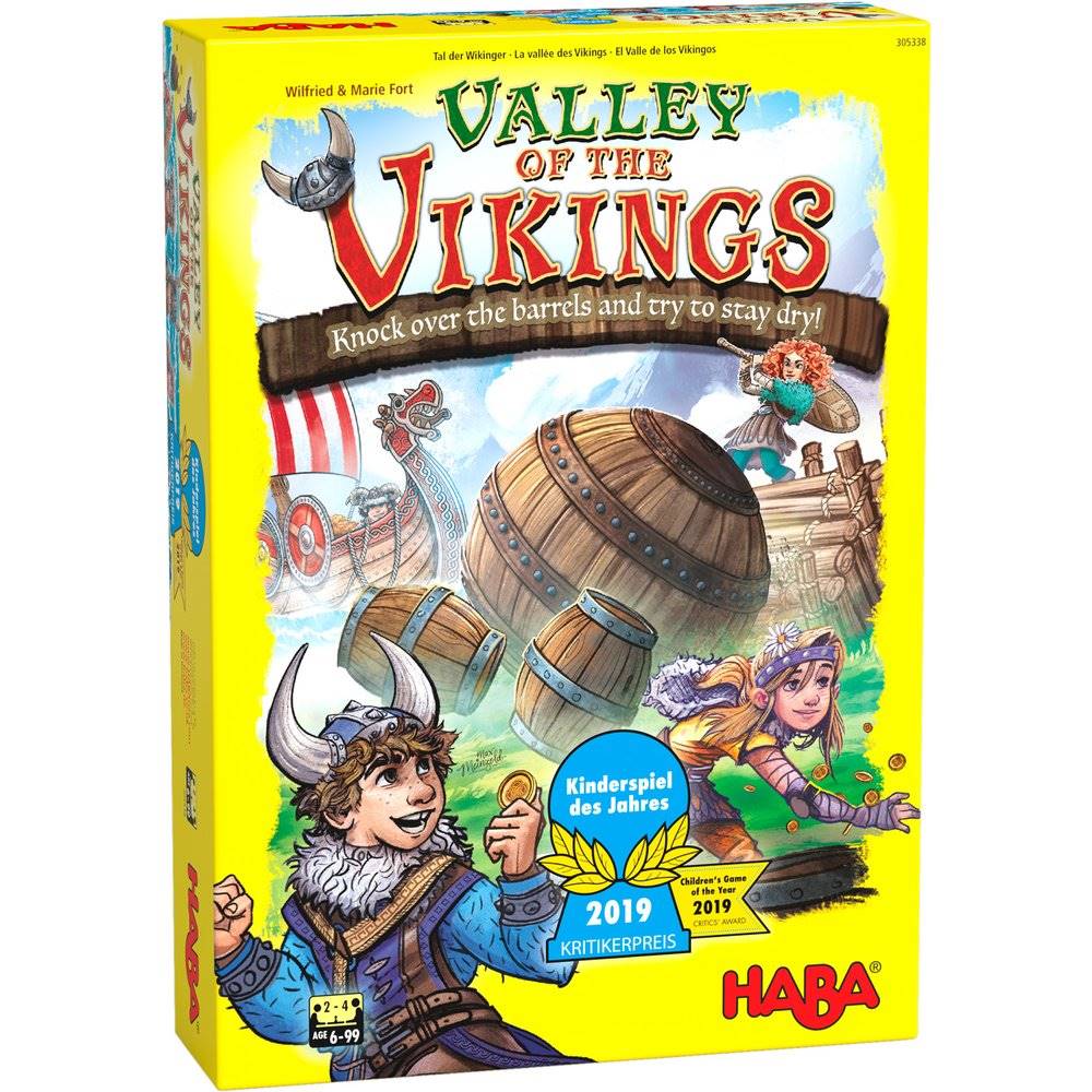 HABA  Spoločenská hra pre deti Údolie Vikingov značky HABA