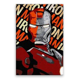 Malujsi Maľovanie podľa čísel - Ironman 01 - 80x120 cm,  bez dreveného rámu