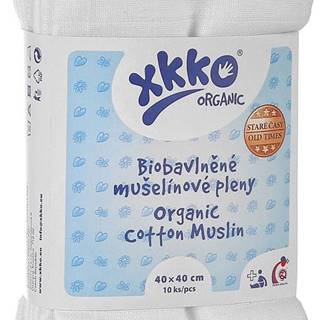 XKKO  Biobavlnené plienky Organic 40x40 10ks značky XKKO