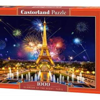 Castorland  Puzzle Oslnivo krásny nočný Paríž 1000 dielikov
