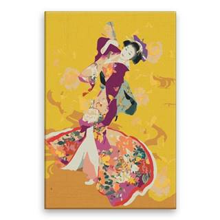 Malujsi Maľovanie podľa čísel - Japonská krása - 80x120 cm,  bez dreveného rámu