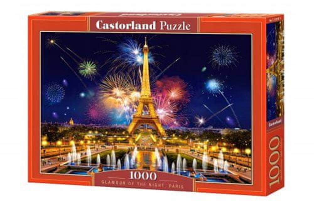 Castorland   Puzzle Oslnivo krásny nočný Paríž 1000 dielikov značky Castorland