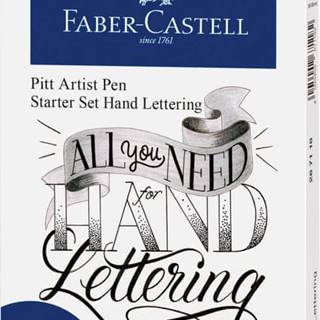 Faber-Castell PITT umelecké fixky set,  9ks Ozdobné písanie