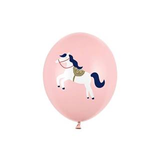 PartyDeco Balóny 30 cm Little Horse,  pastelovo ružový