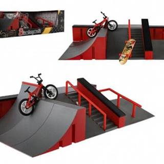 Teddies Skatepark - rampy, koleso prstové, skateboard prstový plast