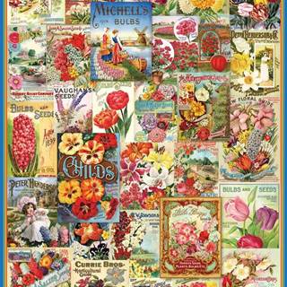 EuroGraphics Puzzle Katalóg semienok: Kvety 1000 dielikov