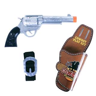 Rappa  Kovbojská pištoľ v puzdre so zvukom značky Rappa