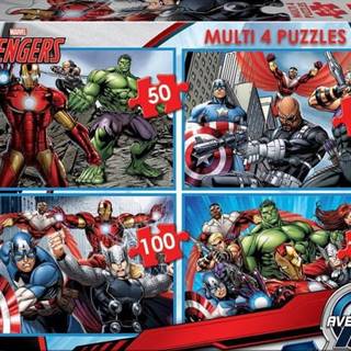 EDUCA  Puzzle Avengers 4v1 (50, 80, 100, 150 dielikov) značky EDUCA