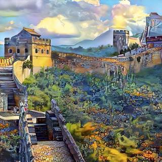 Grafika Puzzle Veľká čínsky múr 3000 dielikov