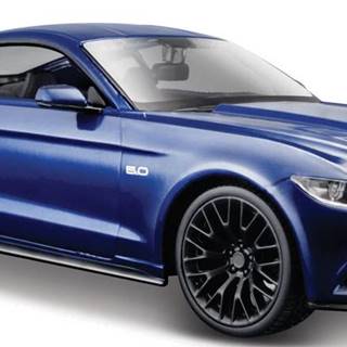 Maisto  2015 Ford Mustang GT,  metal modrá,  1:24 značky Maisto