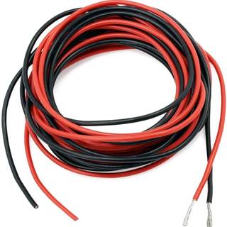 YUNIQUE GREEN-CLEAN 20 Silikónový 18AWG Super flexibilný silikónový gumový kábel 18 AWG červená / 10 stôp čierna