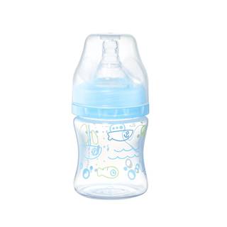 BabyOno  Antikoliková fľaša so širokým hrdlom 120 ml modrá značky BabyOno