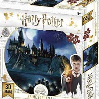 Prime 3D Puzzle Harry Potter: Príchod do Rokfortu 3D 500 dielikov