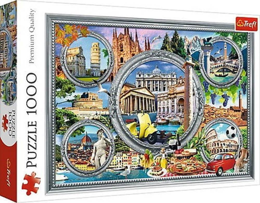 Trefl  Puzzle Dovolenka v Taliansku / 1000 dielikov značky Trefl