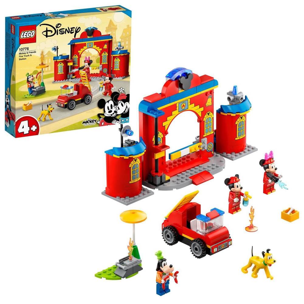 LEGO  Disney Mickey and Friends 10776 Hasičská stanica a auto Mickeyho a priateľov značky LEGO