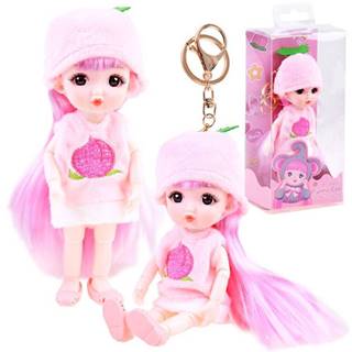 JOKOMISIADA Prívesok na kľúče Fruit Doll Peach ZA3764