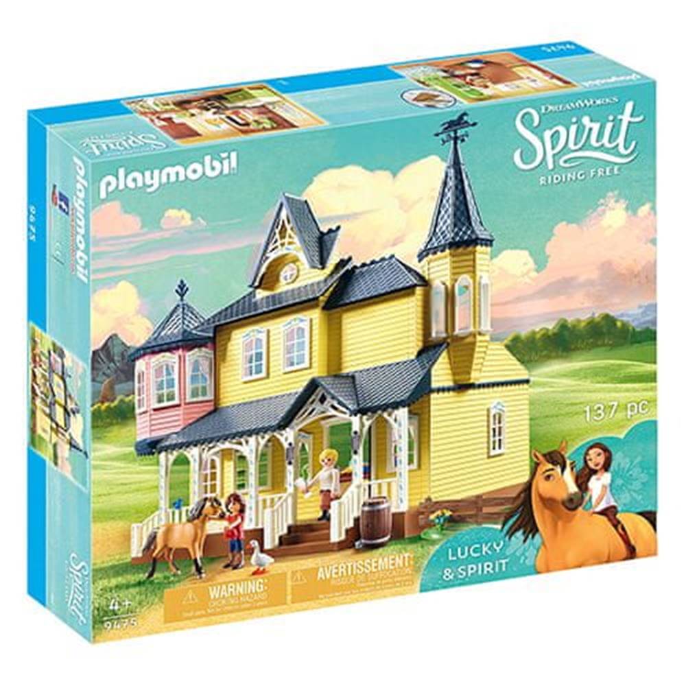 Playmobil  Lucky šťastný domov ,  Spirit Riding Free,  137 dielikov značky Playmobil