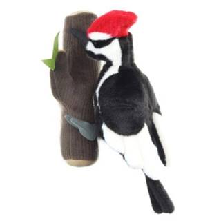 Lamps Plyšový woodpecker 33 cm - eko -priateľský