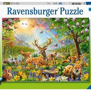  Ravensburger Puzzle - Lesní zvířata 200 dílků