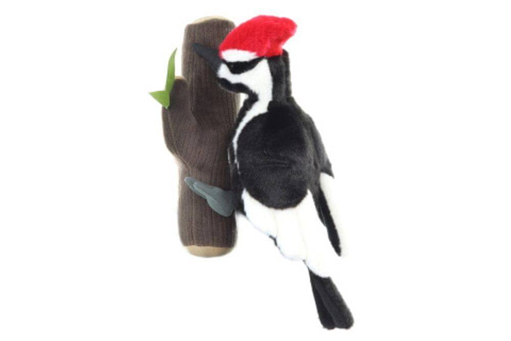 Lamps  Plyšový woodpecker 33 cm - eko -priateľský značky Lamps