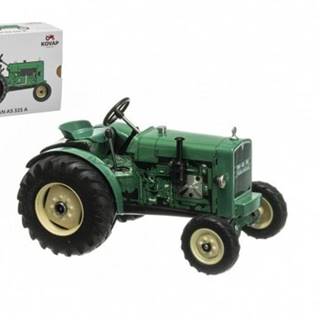 KOVAP Traktor MAN AS 325A zelený na kľúčik kov v krabici Kovap 1:25