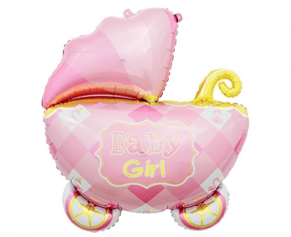GoDan  Fóliový balón kočík Baby Girl 60cm značky GoDan