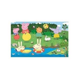 Trefl Puzzle Peppa Pig pri rybníku / 60 dielikov