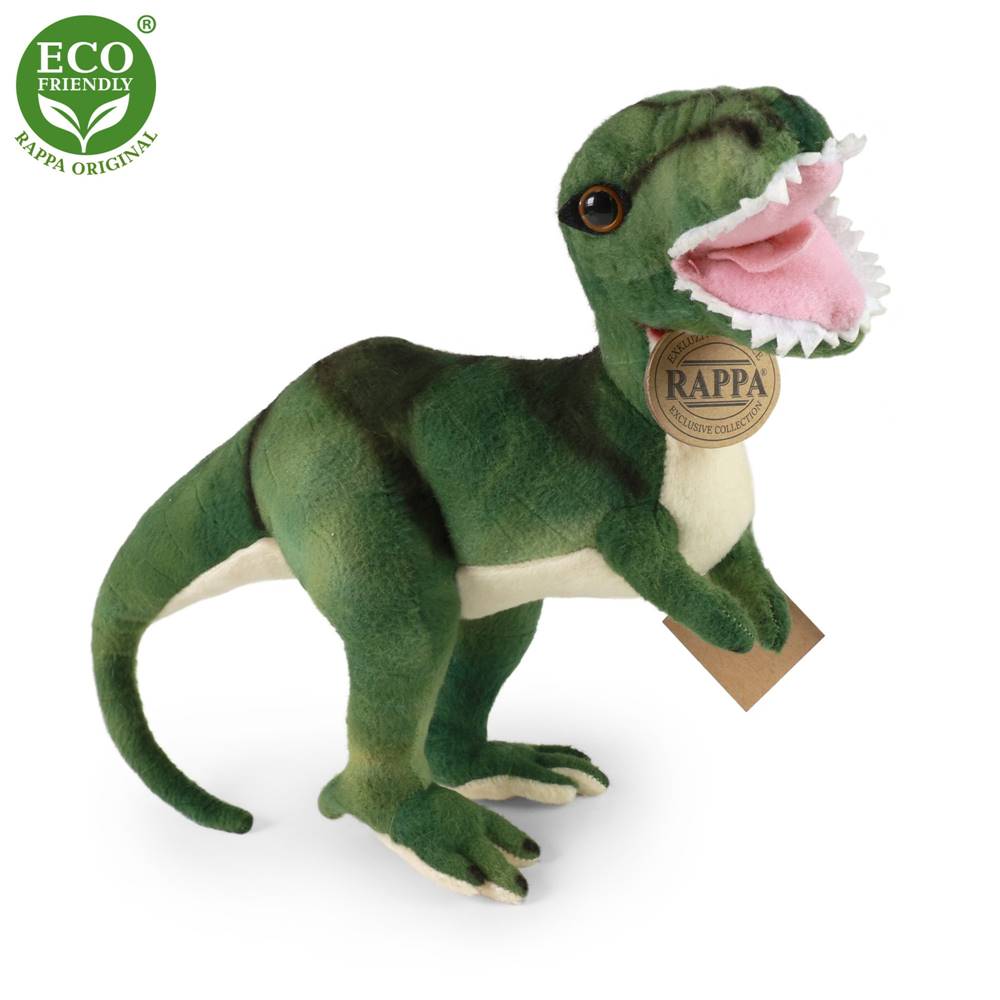 Rappa  Plyšový dinosaurus T-Rex 26cm ECO-FRIENDLY značky Rappa