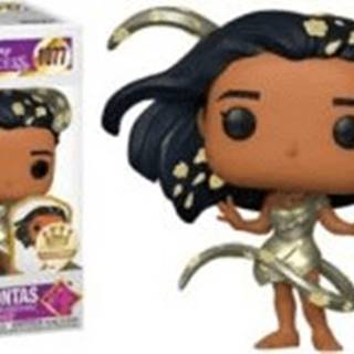 Funko  POP Zberateľská Figúrka Ultimate Princess Collection - Pocahontas (Gold) s odznakem značky Funko