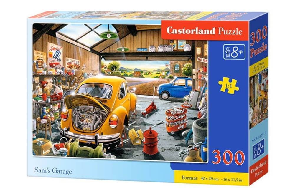 JOKOMISIADA  Puzzle 300 ks. Samova garáž značky JOKOMISIADA