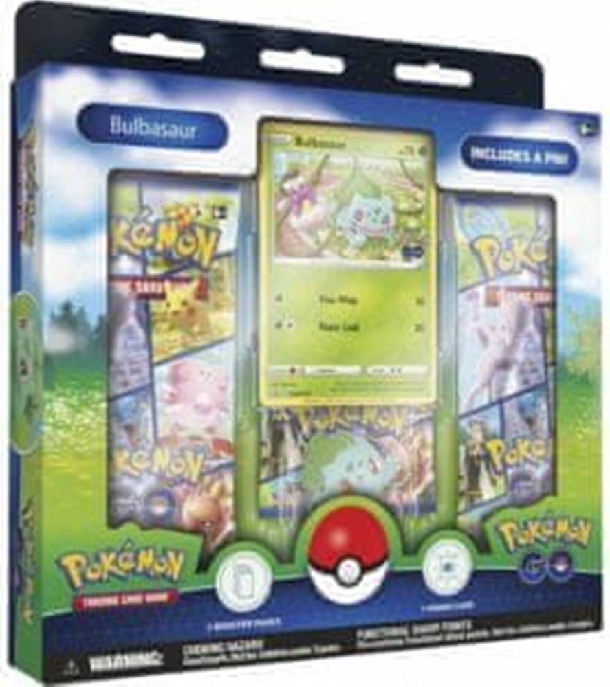 Pokémon  Zberateľské kartičky TCG:  GO - Pin Box Bulbasaur značky Pokémon