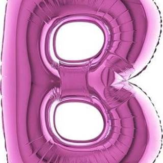 Grabo Nafukovací balónek písmeno B růžové 102 cm