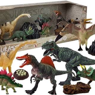 Lean-toys Veľká sada 7 figúrok dinosaurov s príslušenstvom