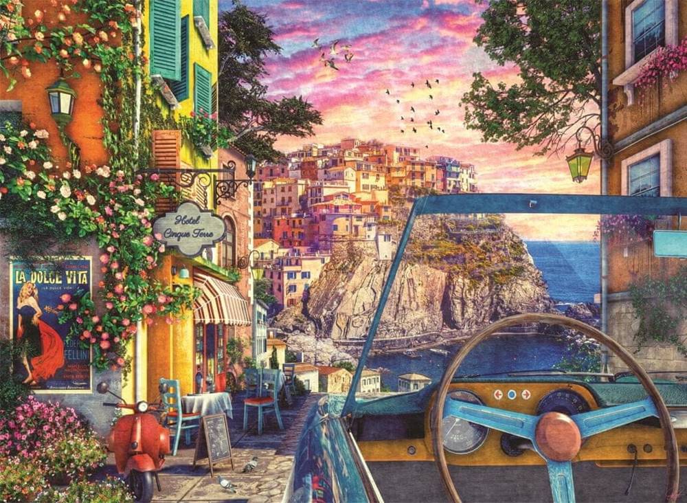 AnaTolian  Puzzle Cinque Terre 1000 dielikov značky AnaTolian