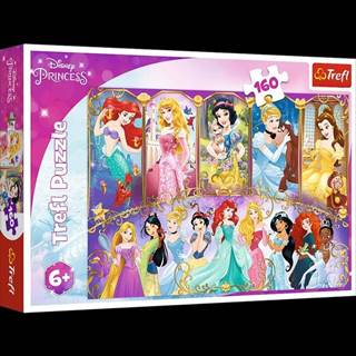 Trefl Puzzle Disney Princess - Portréty princezien / 160 dielikov