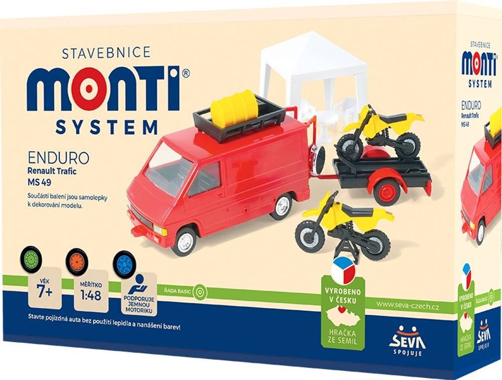 VISTA  Monti System 49 Renault Trafic Enduro 1:35 značky VISTA