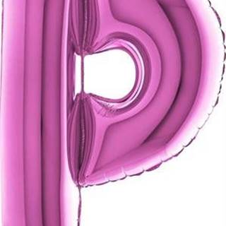 Grabo Nafukovací balónek písmeno P růžové 102 cm