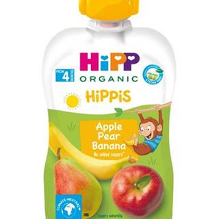 HiPP BIO 100% ovocie Jablko-Hruška-Banán 6 x 100 g