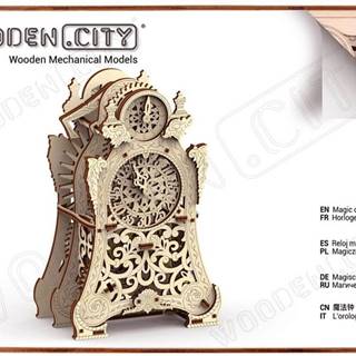 Wooden city 3D puzzle Kúzelné hodiny 149 dielov