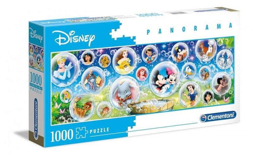 Clementoni  Puzzle Panorama - Disney 1000 dielikov značky Clementoni