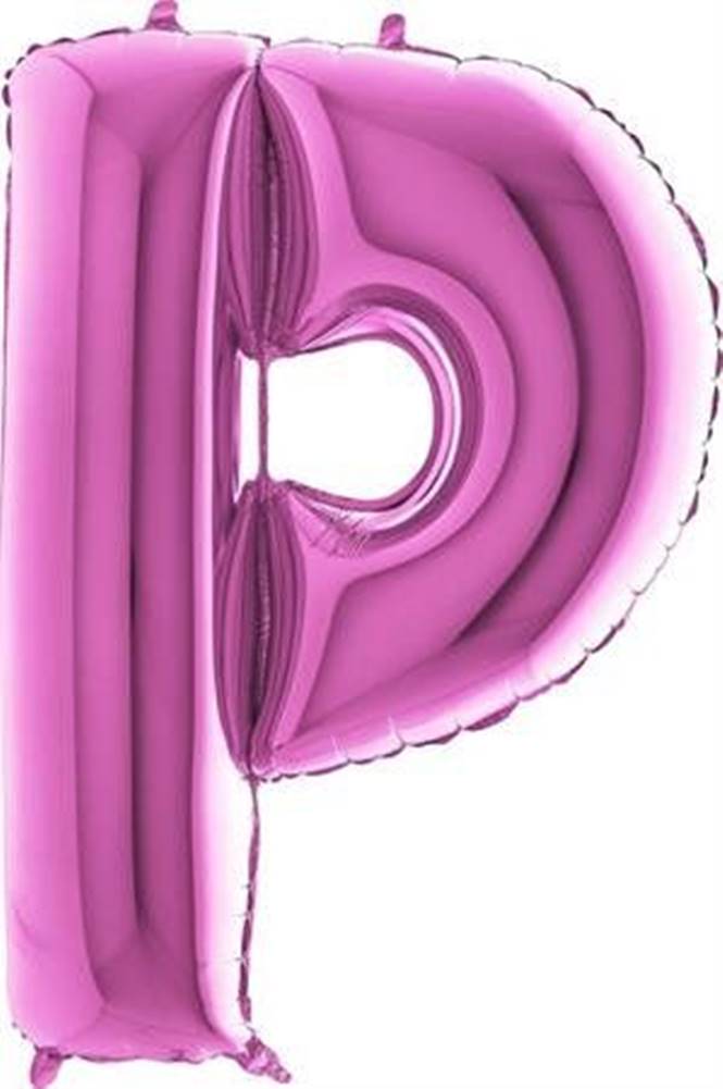 Grabo  Nafukovací balónek písmeno P růžové 102 cm značky Grabo