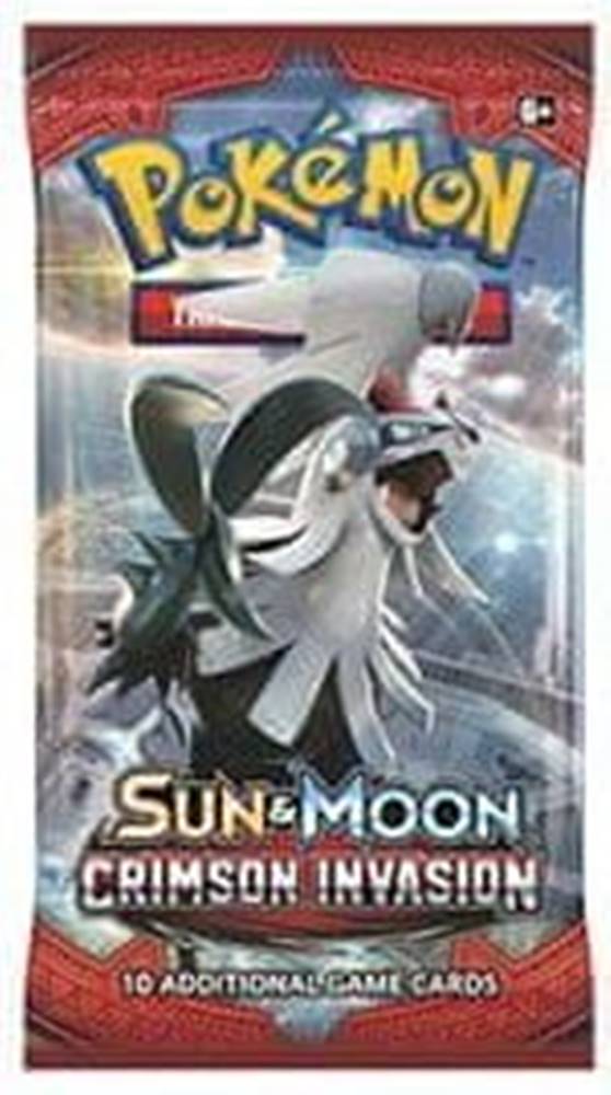 Pokémon  Zberateľské kartičky Sun and Moon Crimson Invasion Booster značky Pokémon