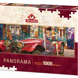 Art puzzle Panoramatické puzzle Pozvanie na večer 1000 dielikov